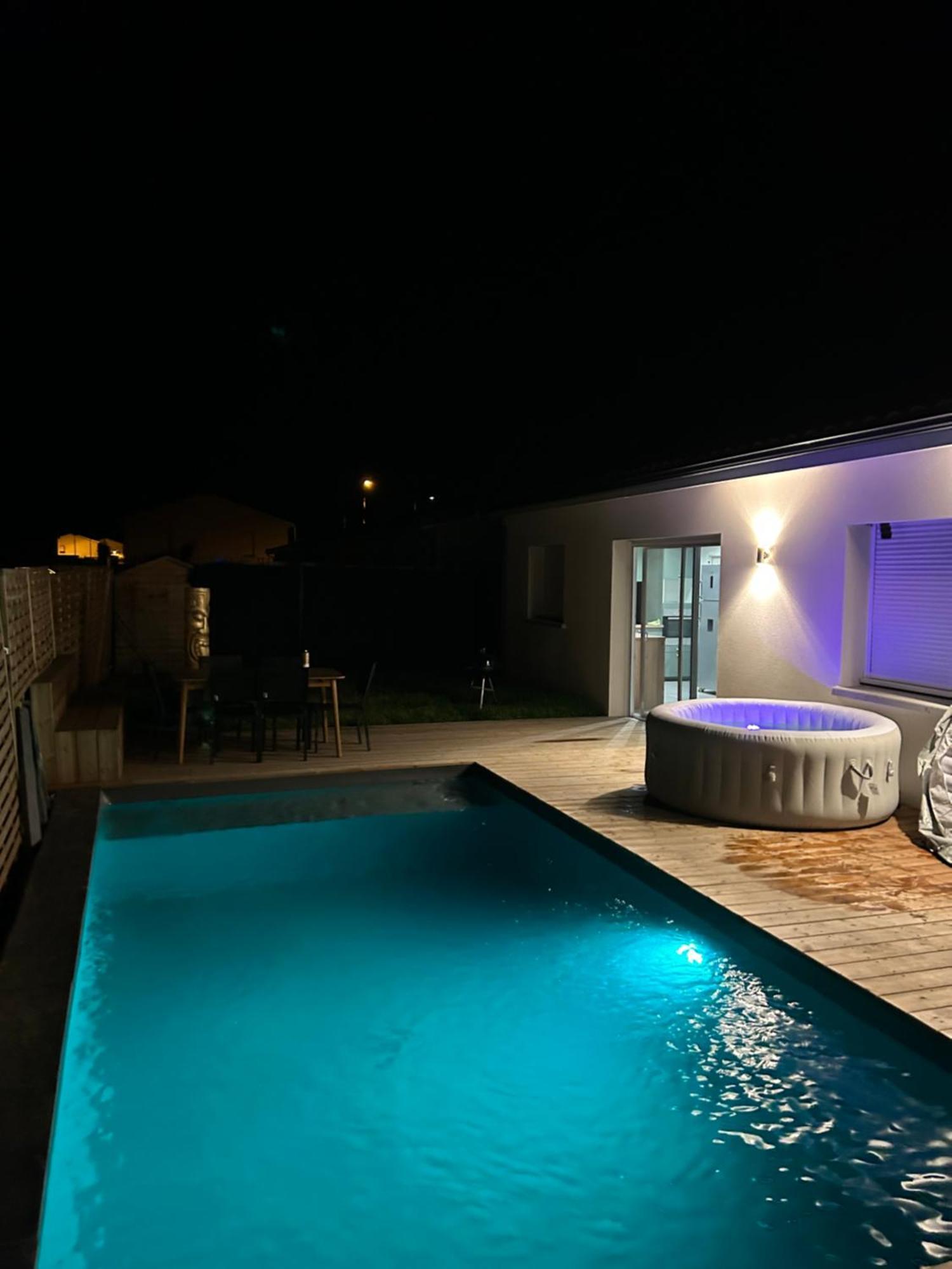 Aux Portes De Bordeaux Maison Cocooning Avec Piscine Ambares-et-Lagrave 外观 照片